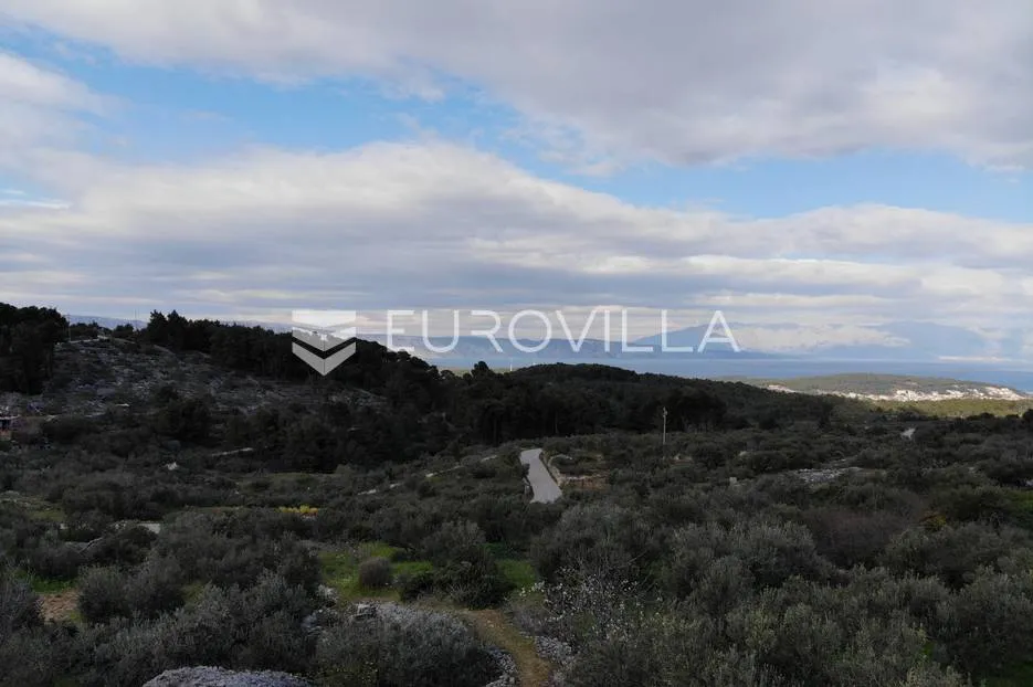 otok hvar, jelsa, atraktivno građevinsko zemljište 1081,50 m² s idejnim projektom - slika 12