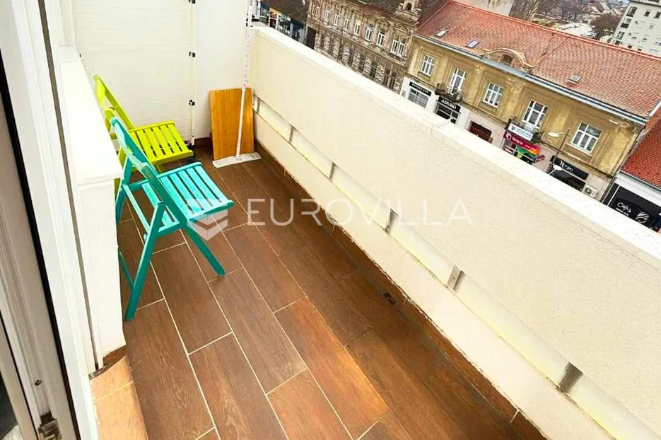 osijek, centar, jednosoban stan u centru grada za prodaju, površine 34,46 m², s loggiom - slika 6