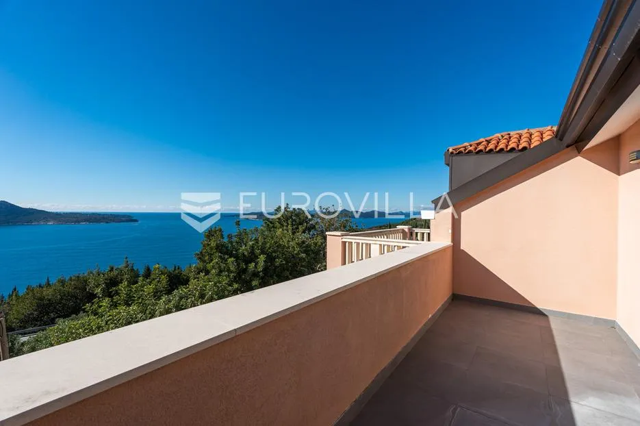 dubrovnik okolica, trsteno, kuća s bazenom i pogledom na more - slika 30