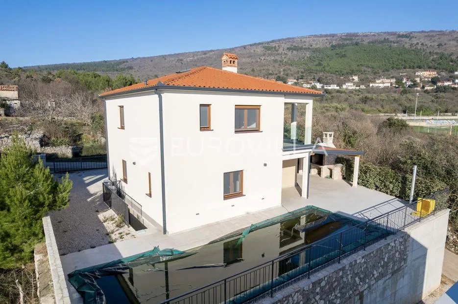 istra, labin, moderna istarska vila s bazenom - slika 13