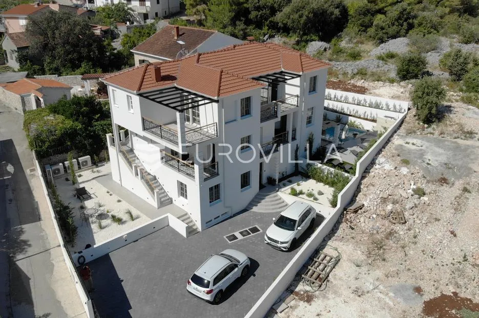 rogoznica, ražanj, novogradnja, prekrasna kuća s bazenom i pogledom na more, 433,44 m² - slika 2
