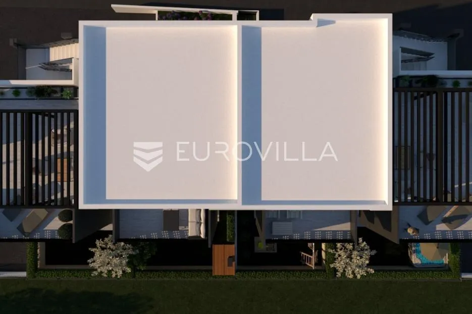 trogir, balancane, dvosoban penthouse neto korisne površine 71 m2 - slika 12