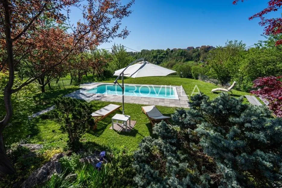 zagreb, gornje vrapče prekrasna obiteljska kuća 270 m² sa bazenom - slika 13