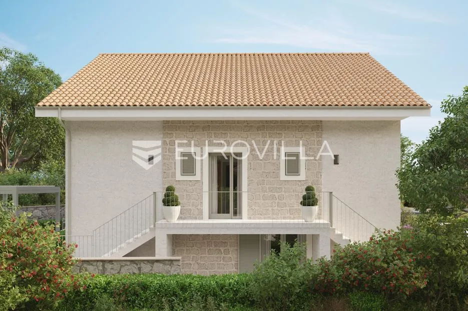 otok krk, malinska, odličan dvosoban stan 53 m², terasa i vrt - slika 3