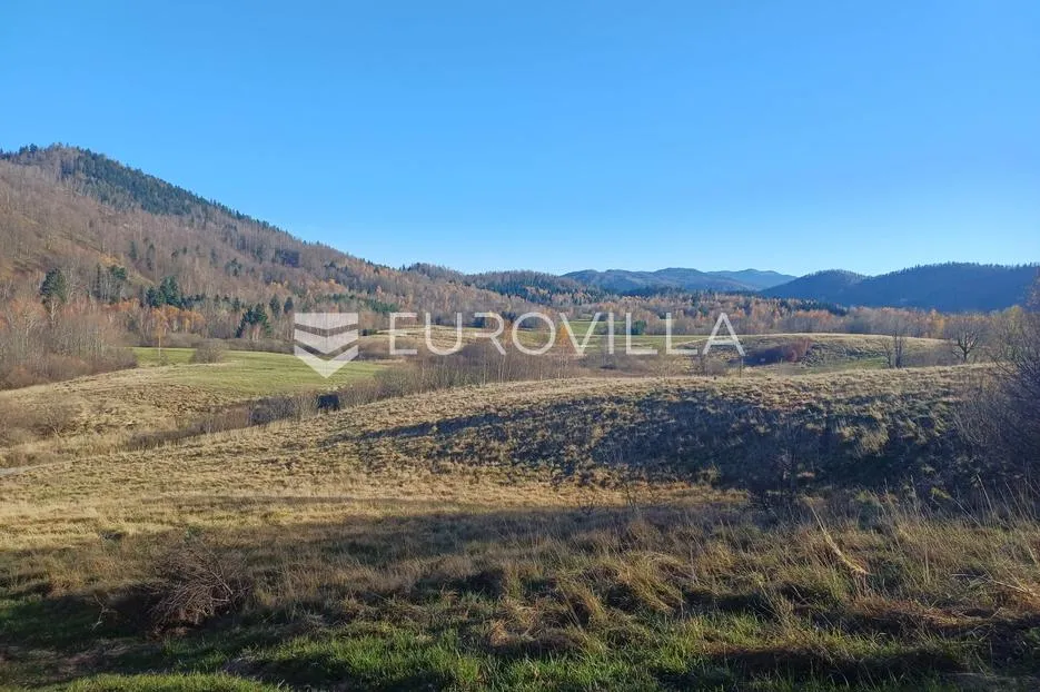 gorski kotar, lokve, predivan građevinski teren 9228 m² - slika 2