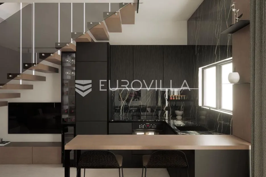 vodice, novogradnja, luksuzna kuća 103,76 m² u nizu s bazenom s3 - slika 5