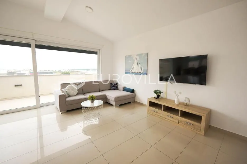 zadar, privlaka, moderan dvosoban penthouse s prekrasnim pogledom na more - slika 7