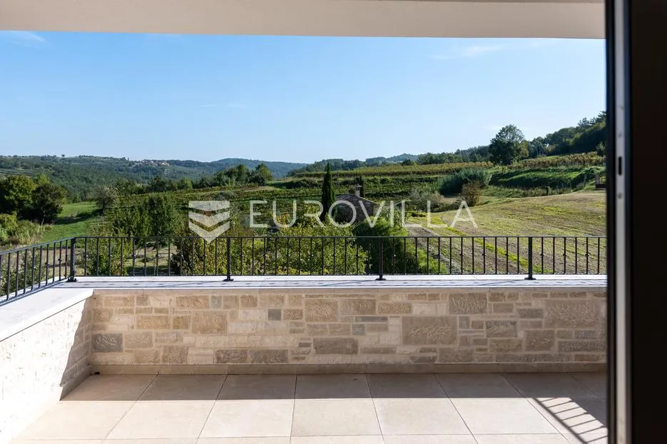 istra, momjan, moderna kamena vila - slika 48
