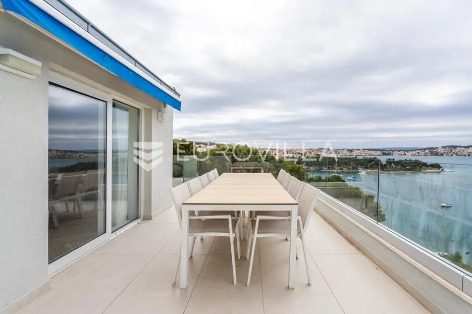 trogir, čiovo, moderan penthouse s panoramskim pogledom na more - slika 18