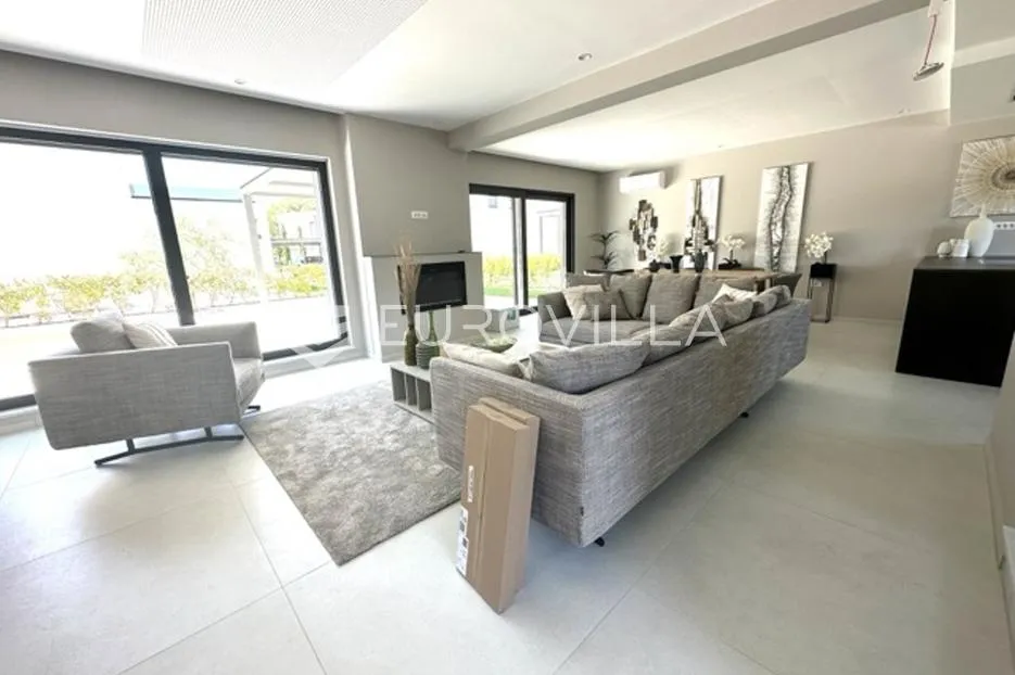 istra, pomer: ekskluzivna moderna vila 286 m² s bazenom i pogledom na more, 400m od obale - slika 8