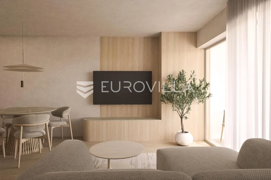 istra, umag — green tower residence, moderan jednosoban stan s terasom na 1. katu - slika 10