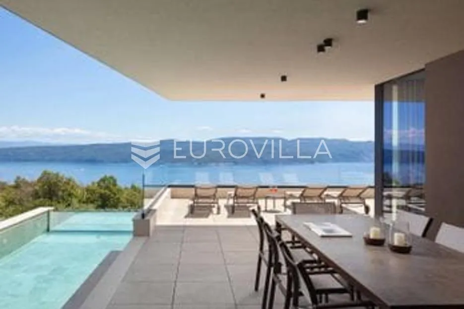 brseč, luksuzna vila od 280 m² s bazenom i panoramskim pogledom na more - slika 4