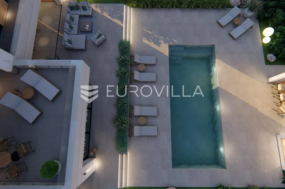 primošten, moderna vila s bazenom i pogledom na more, 314,1 m² - slika 6