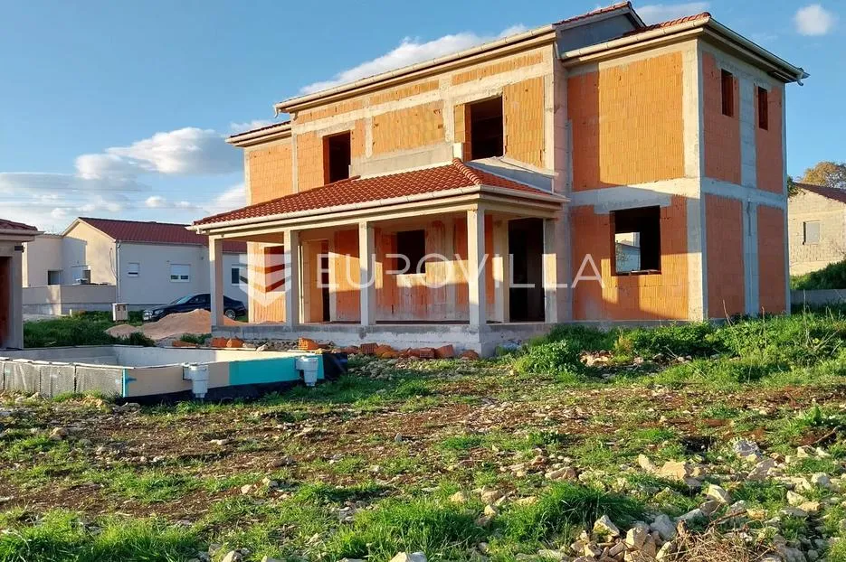 zadar, poličnik, kuća u roh bau fazi na super lokaciji - slika 3