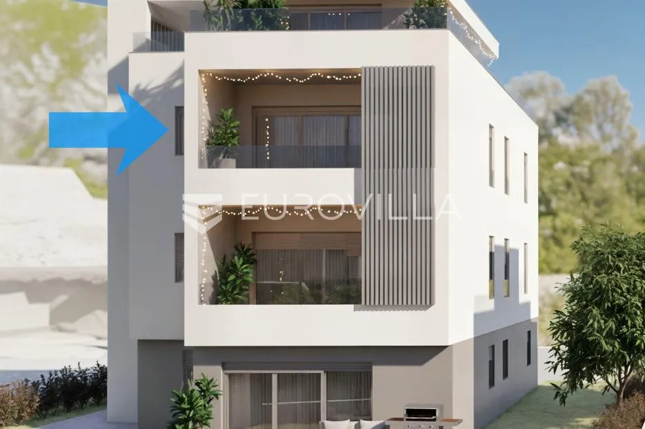 kaštel stari, trosoban stan na drugom katu s tri lođe - slika 11