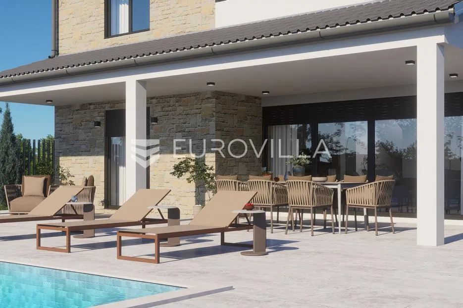 zadar, murvica, zemljište površine 830 m² s ishodovanom građevinskom dozvolom - slika 3