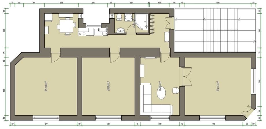 poslovni prostor: osijek, centar, uredski, 99.57 m2, 1.kat - slika 19