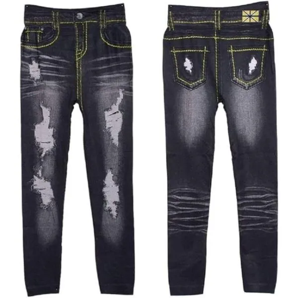 slimfit tajice traperice - slika 7