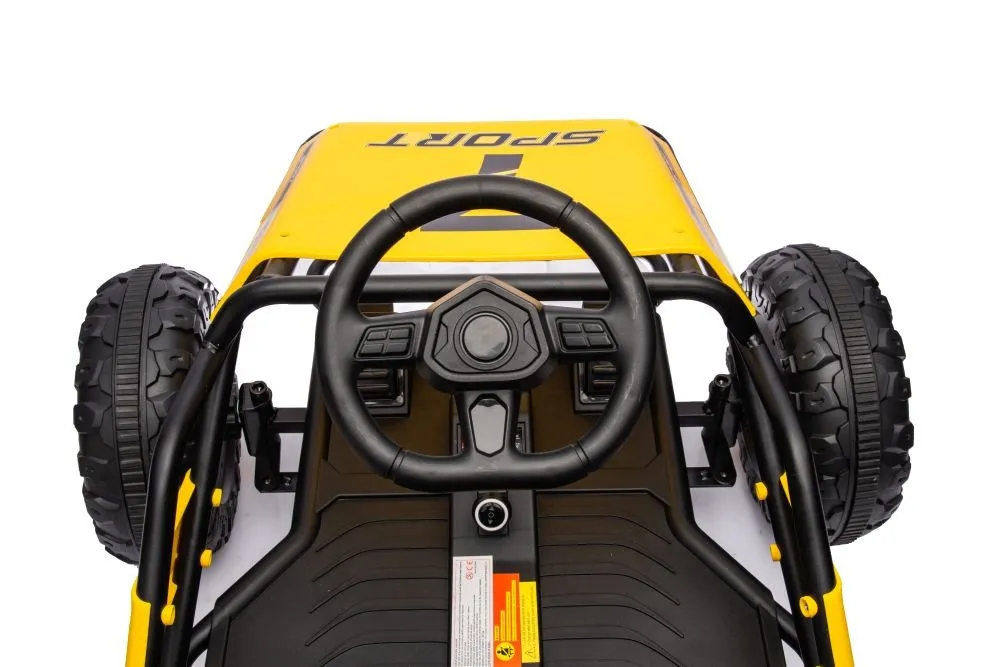 buggy na akumulator a8812 24v - žuti - slika 20