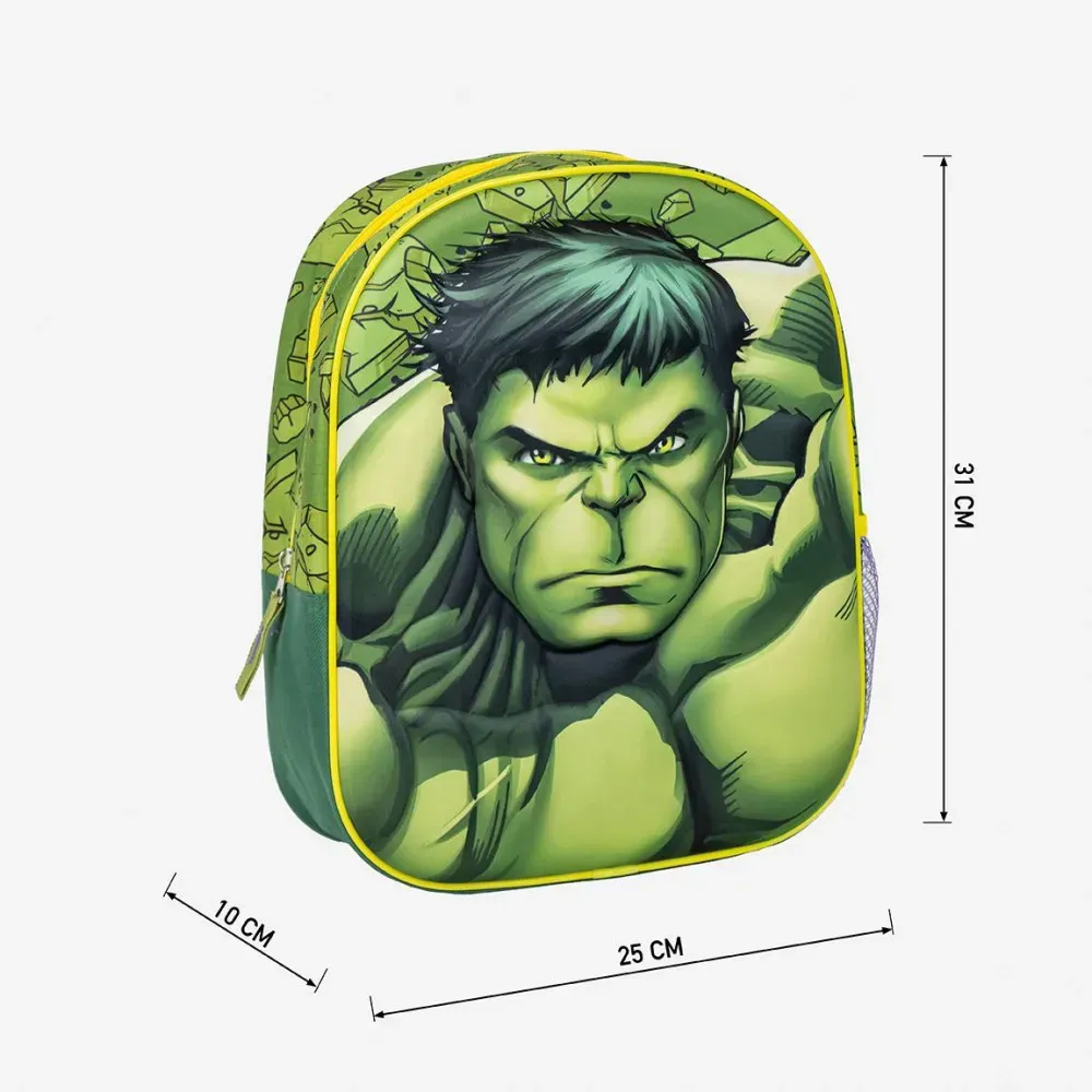 hulk 3d dječji ruksak – concrete crumbles - slika 4
