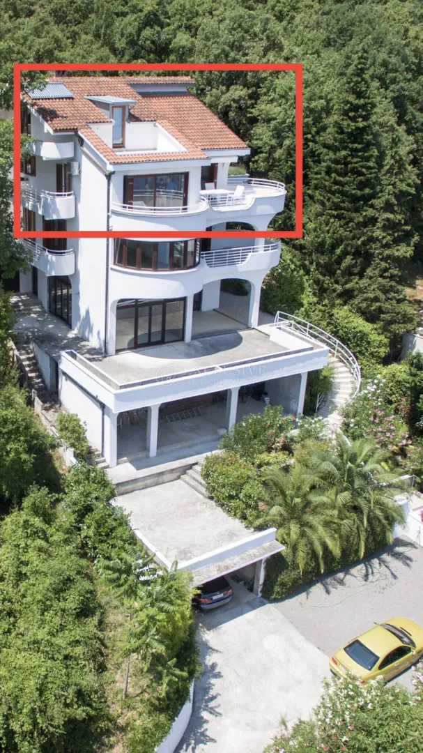 opatija - dvoetažan stan u vili - panoramski pogled - parking !!! - slika 18