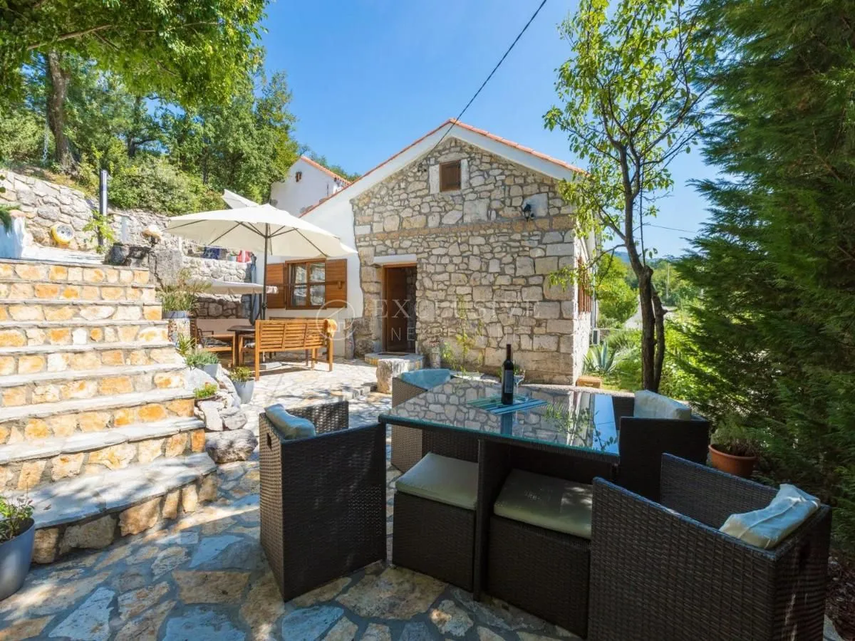 crikvenica, zaleđe - dvije kamene kuće s bazenom - slika 7