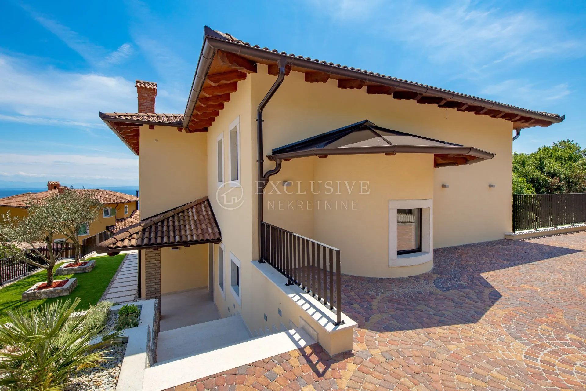 opatija rivijera - novosagrađena mediteranska vila na litici blizu mora - slika 48