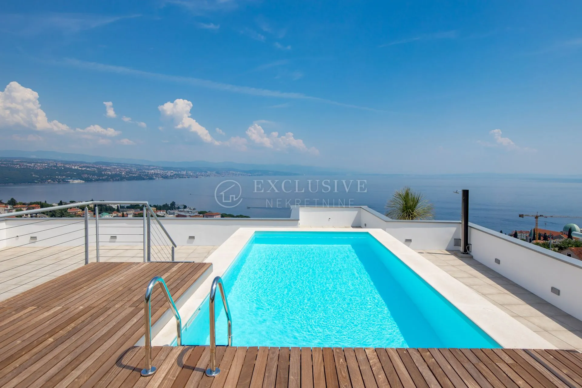 opatija, centar, penthouse s pogledom na more, bazen, garaža - slika 2