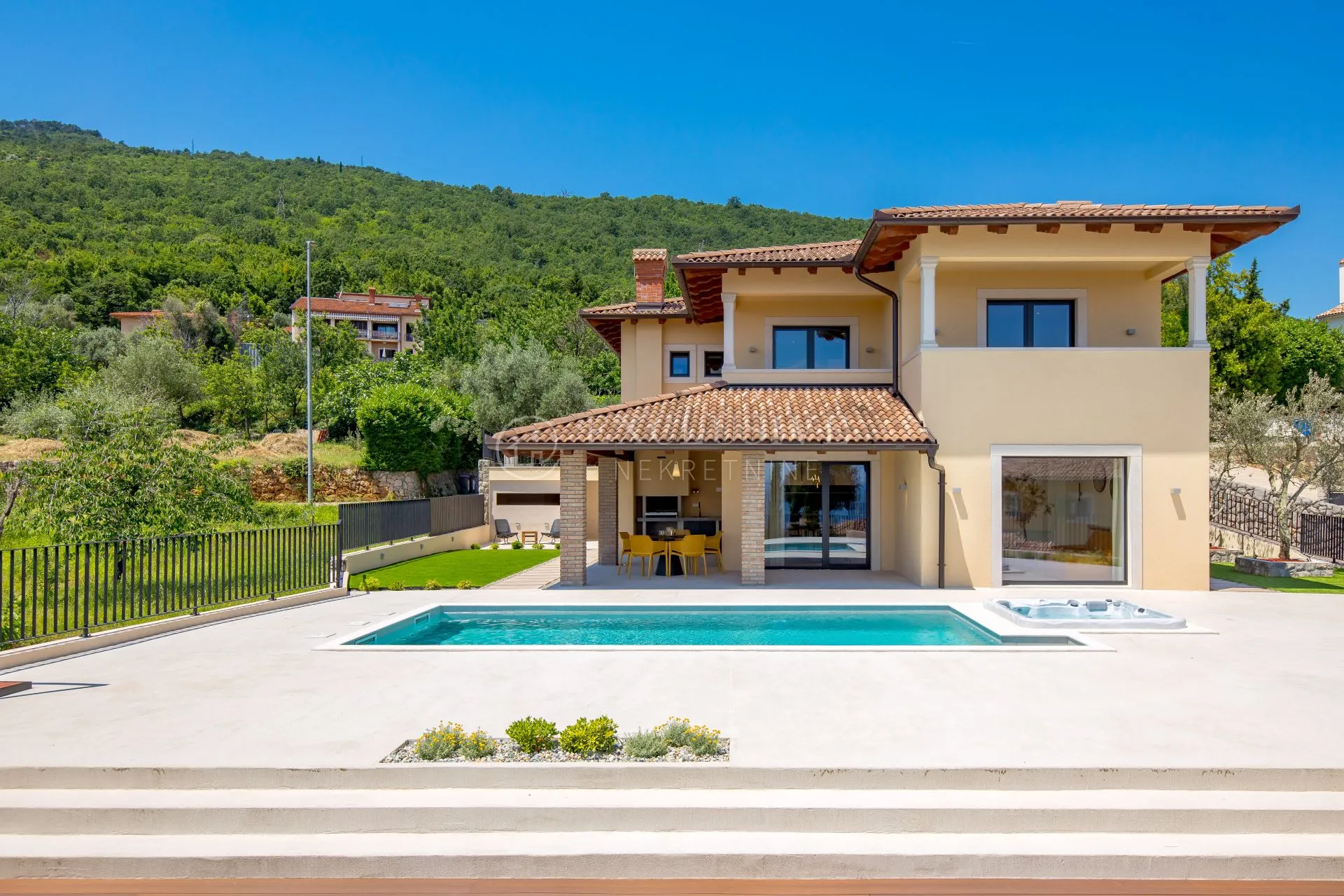 opatija rivijera - novosagrađena mediteranska vila na litici blizu mora - slika 42