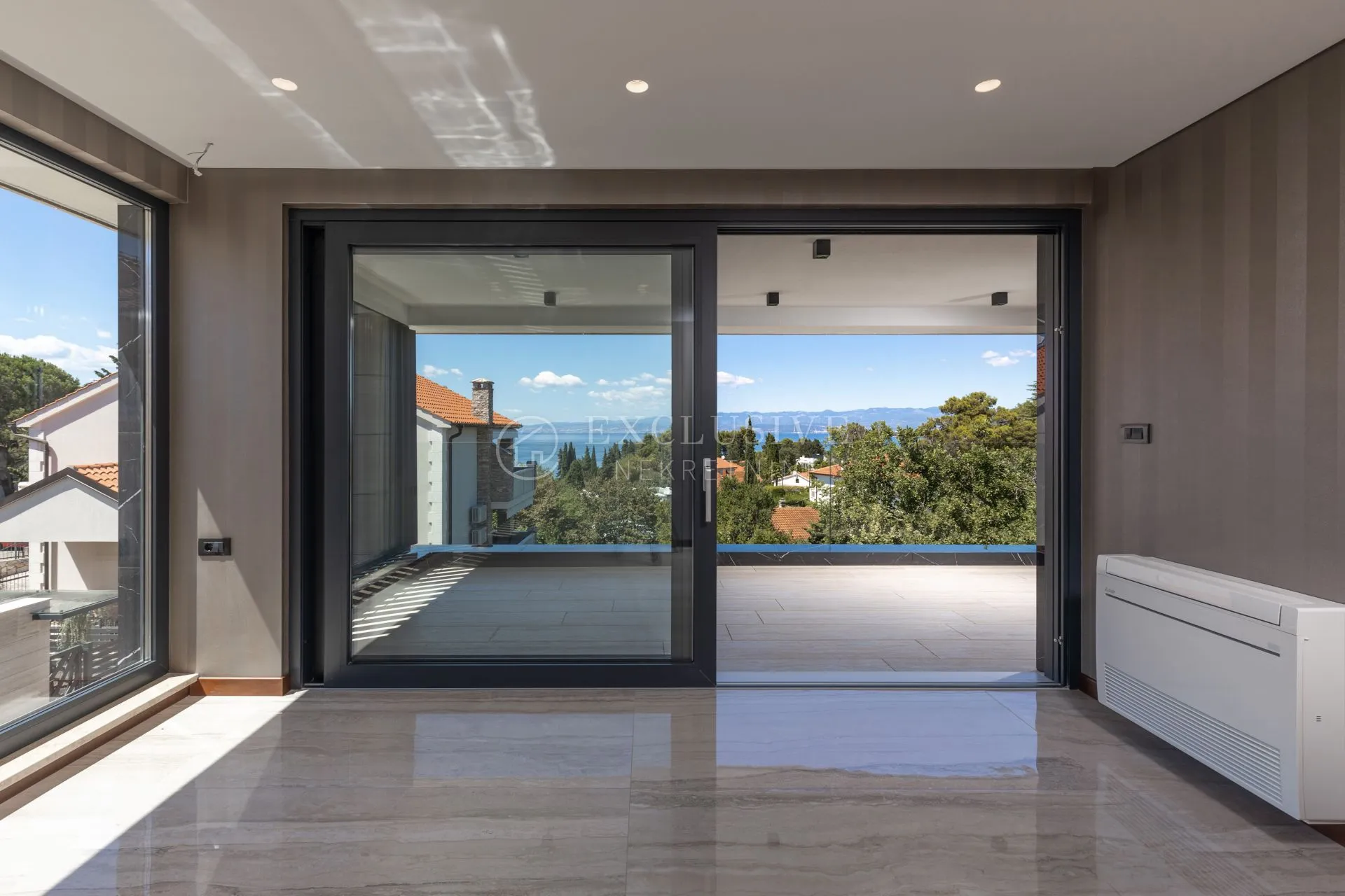 otok krk, malinska - luksuzni penthouse s vlastitim bazenom ! - slika 5
