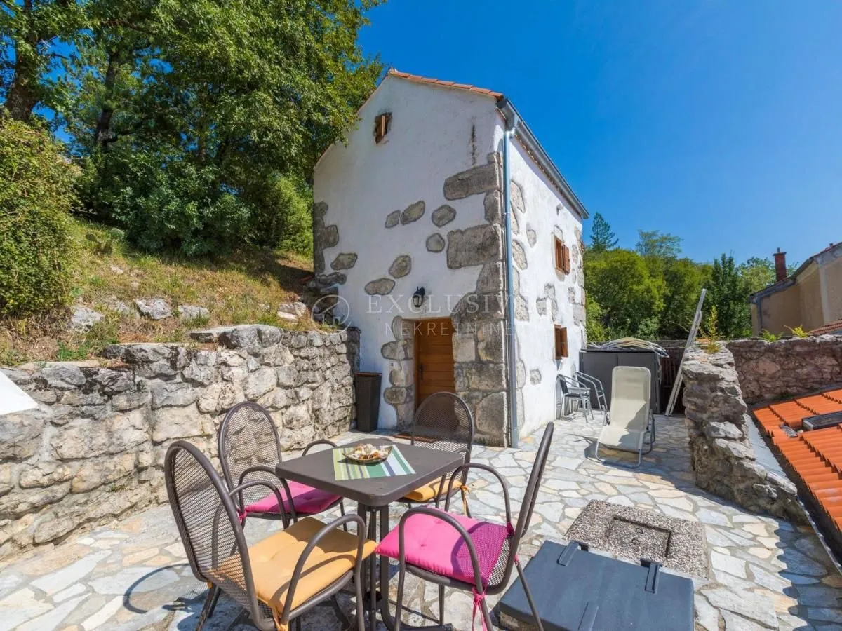 crikvenica, zaleđe - dvije kamene kuće s bazenom - slika 31