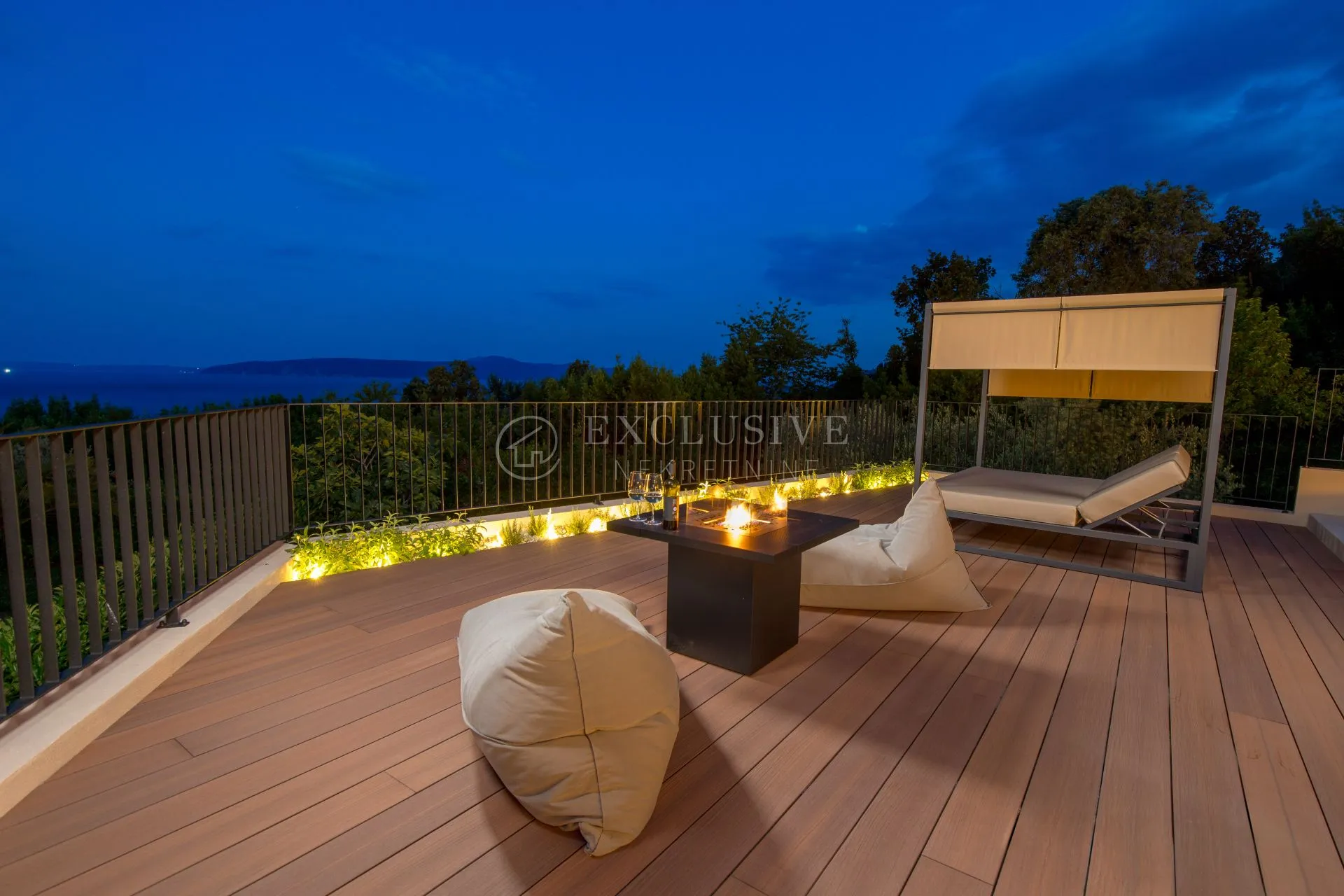 opatija rivijera - novosagrađena mediteranska vila na litici blizu mora - slika 5
