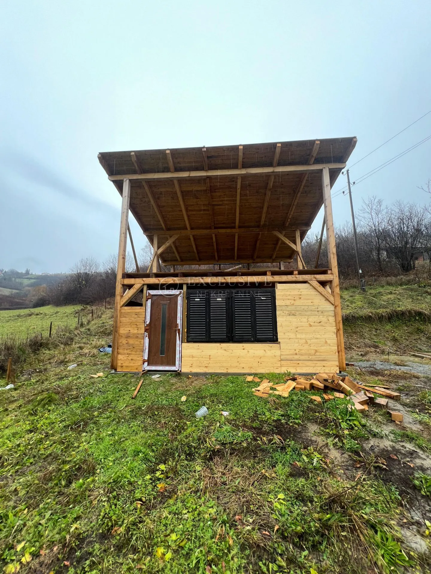 Sv. Križ, Začretje, kuća sa zemljištem 1388m2 - Mirkovec, Sveti Križ Začretje