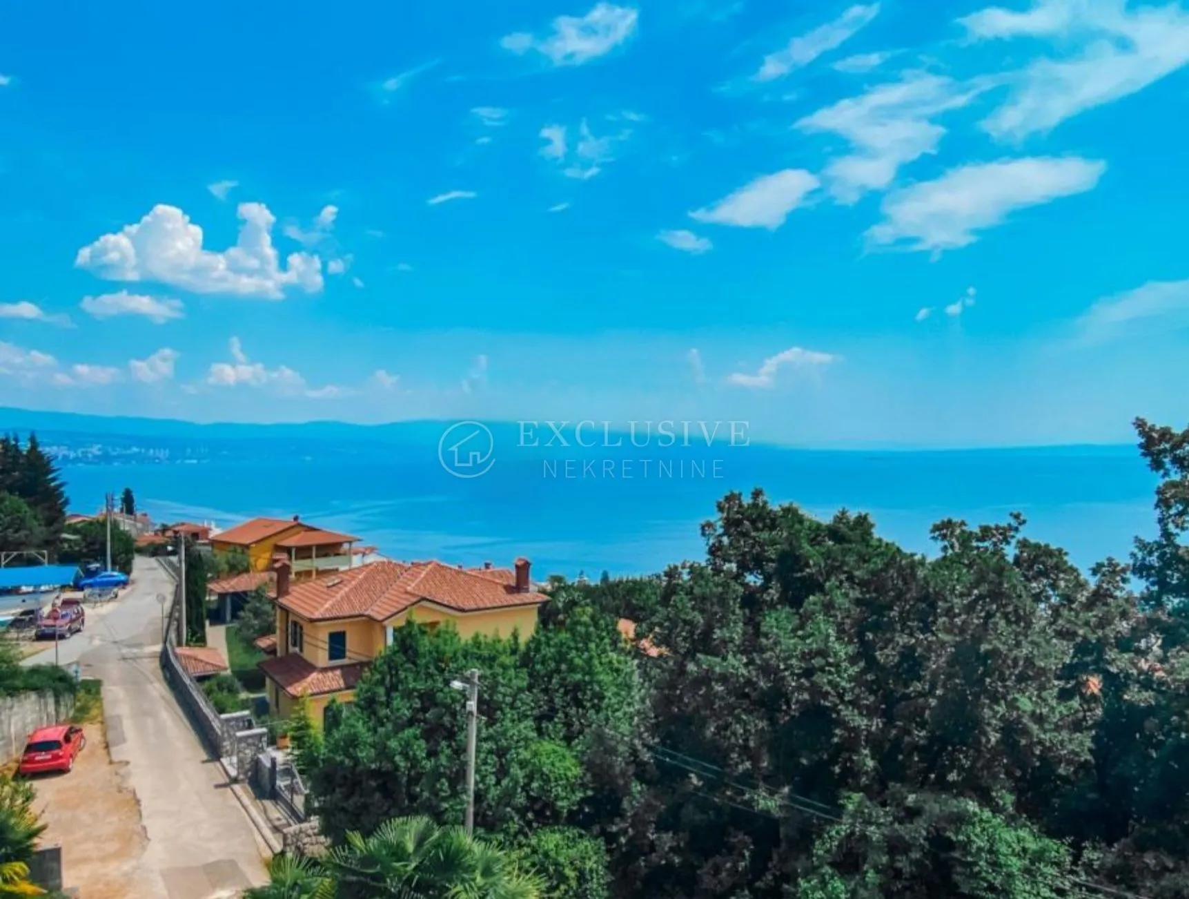 ičići kuća s 3 stana i predivnim pogledom na more - slika 2