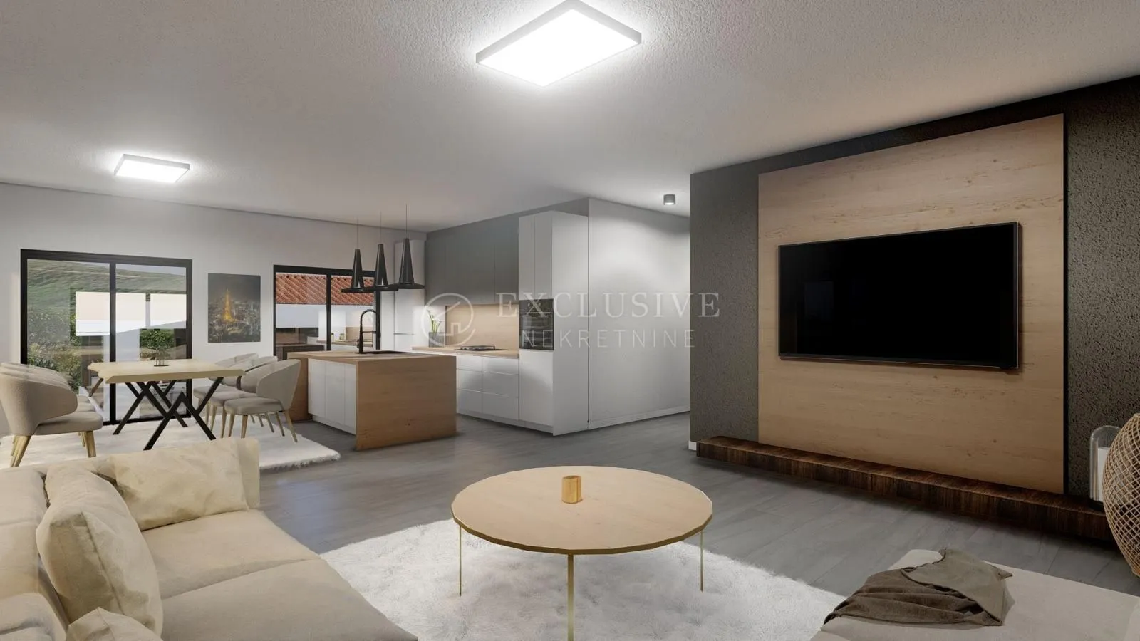 vrbnik - ekskluzivni apartman s bazenom, novogradnja - slika 4
