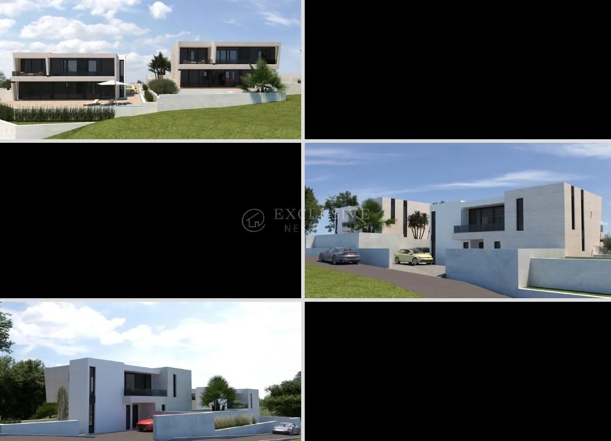 bribir - moderna vila - bazen, pogled na more - slika 3