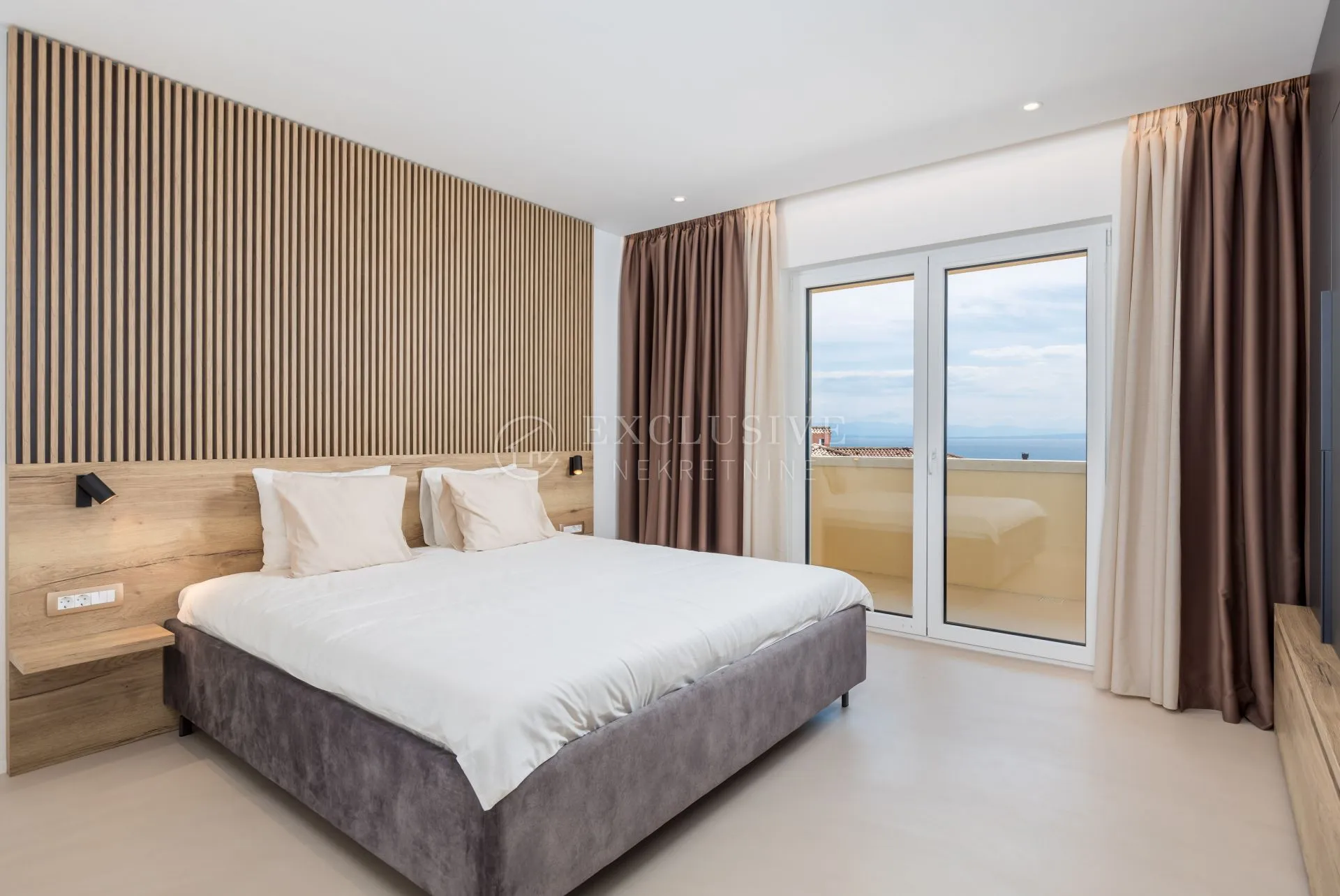 opatija rivijera - novosagrađena mediteranska vila na litici blizu mora - slika 7