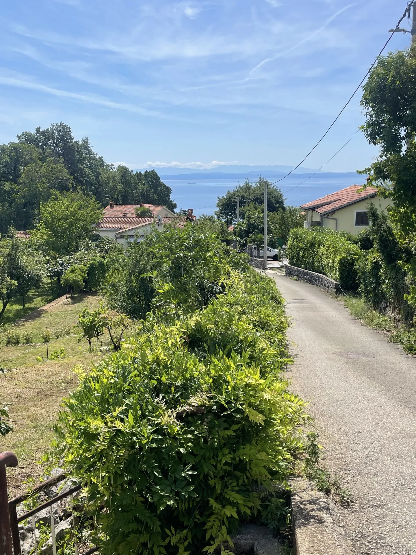 kuća poljane ičići pogled na more - slika 6
