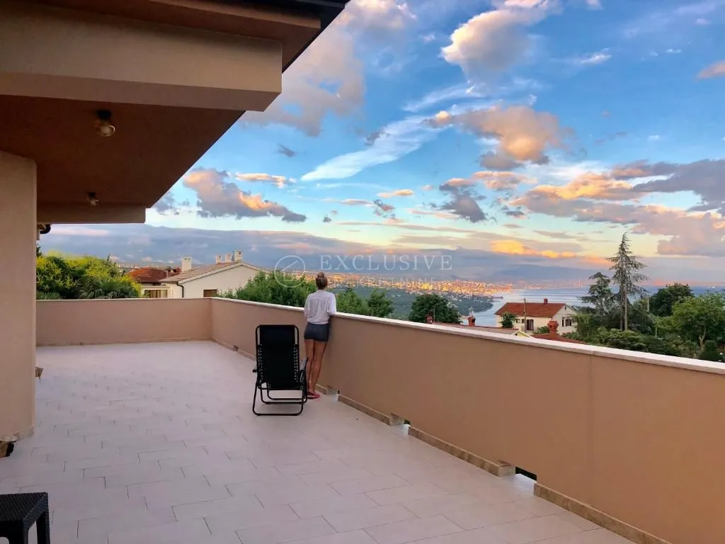 opatija luksuzna kuća s panoramskim pogledom na kvarner !! - slika 18