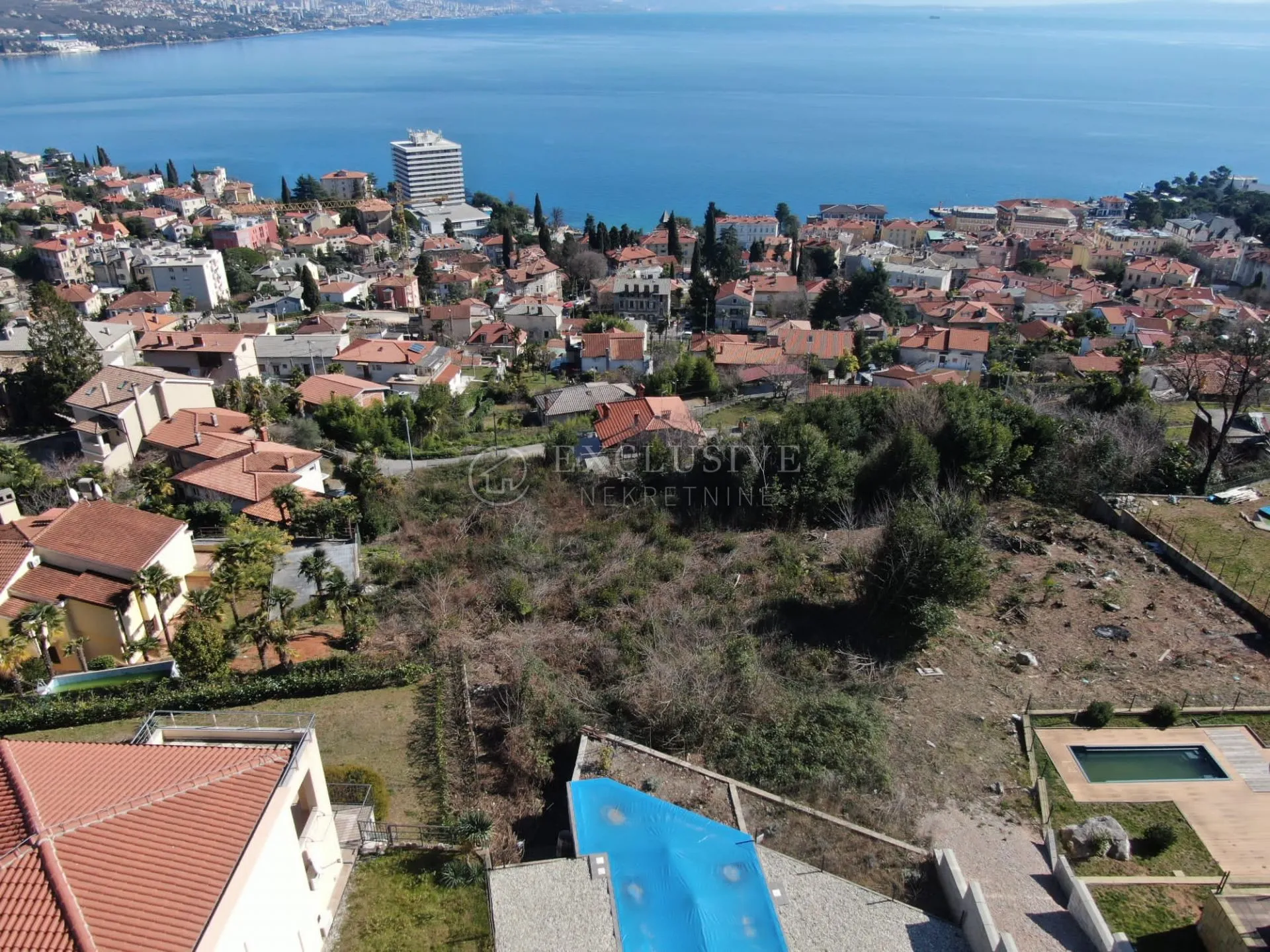opatija, centar- stan novogradnja 80,10m2, pogled na more, okućnica 68,06m2 - slika 5