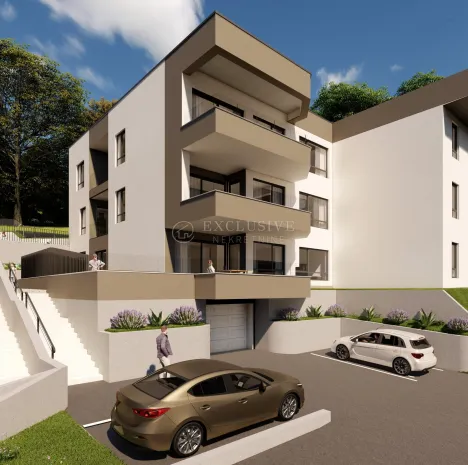 bivio - novogradnja stan 101,87m2 s okućnicom, 100m od mora, prekrasan pogled na more - slika 3