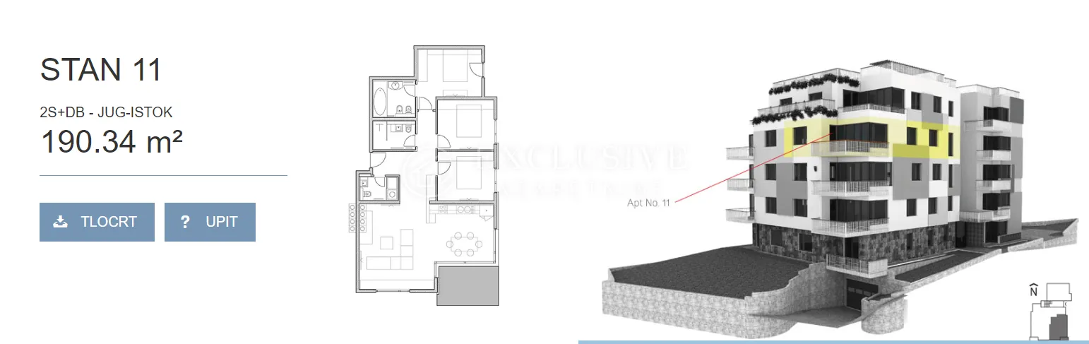 opatija novogradnja strogi centar 3.kat - 200m od mora !! - slika 14