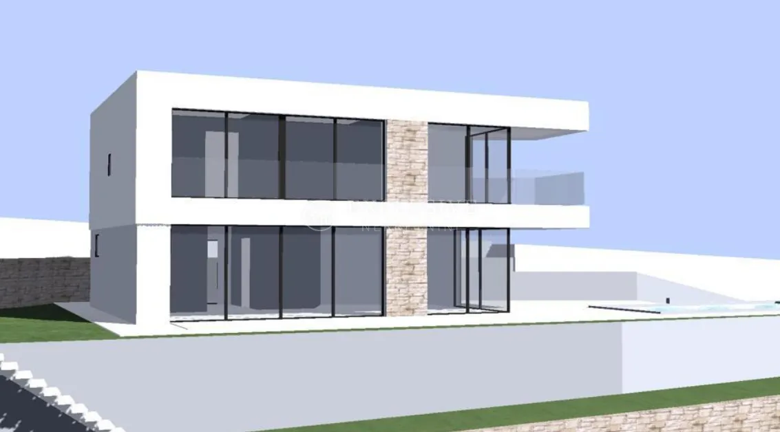 ičići, poljane - luksuzna nova vila s bazenom - slika 25