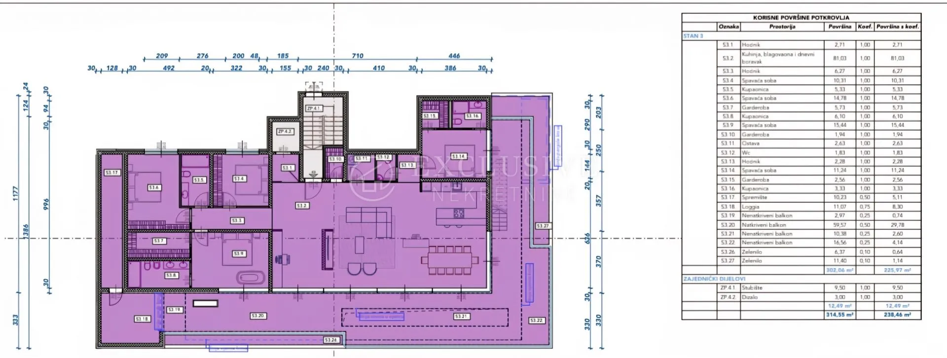 opatija, savršeni penthouse s vlastitim bazenom i nevjerojatnim pogledom na more! - slika 17