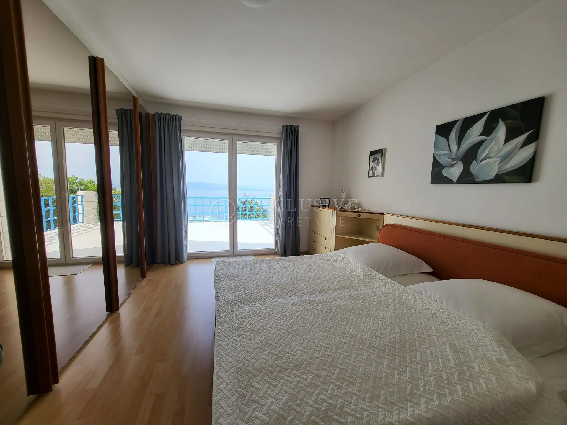 opatija, ičići - jedinstvena vila s unutarnjim bazenom i velikom okućnicom, mir i pogled na more - slika 25