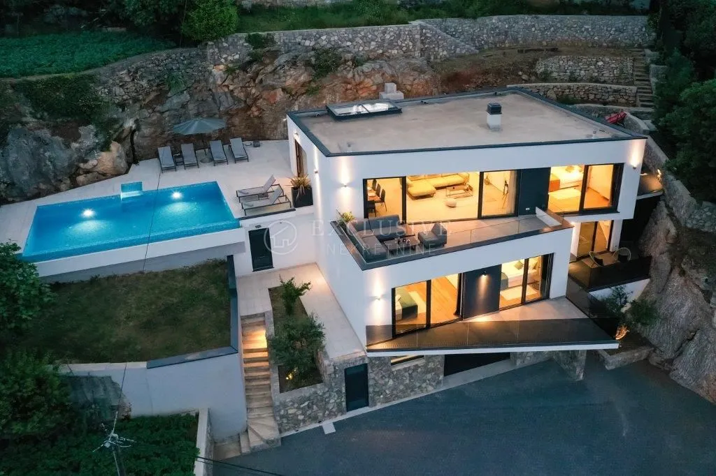 opatija, bregi - moderna luksuzna kuća s bazenom ! - slika 1