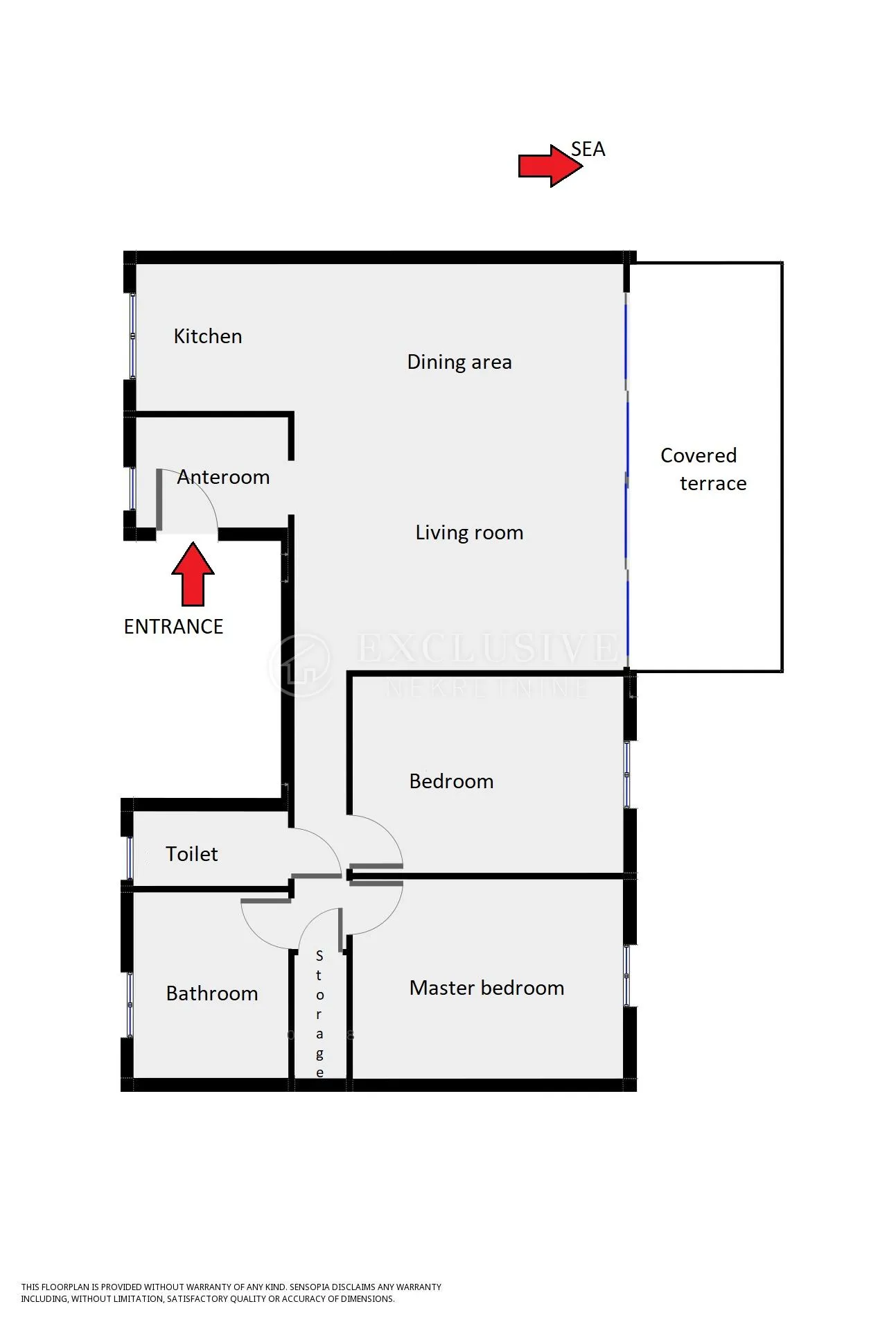 novi vinodolski, smokvica krmpotska - predivan apartman u 3. redu od mora sa pogledom - slika 20