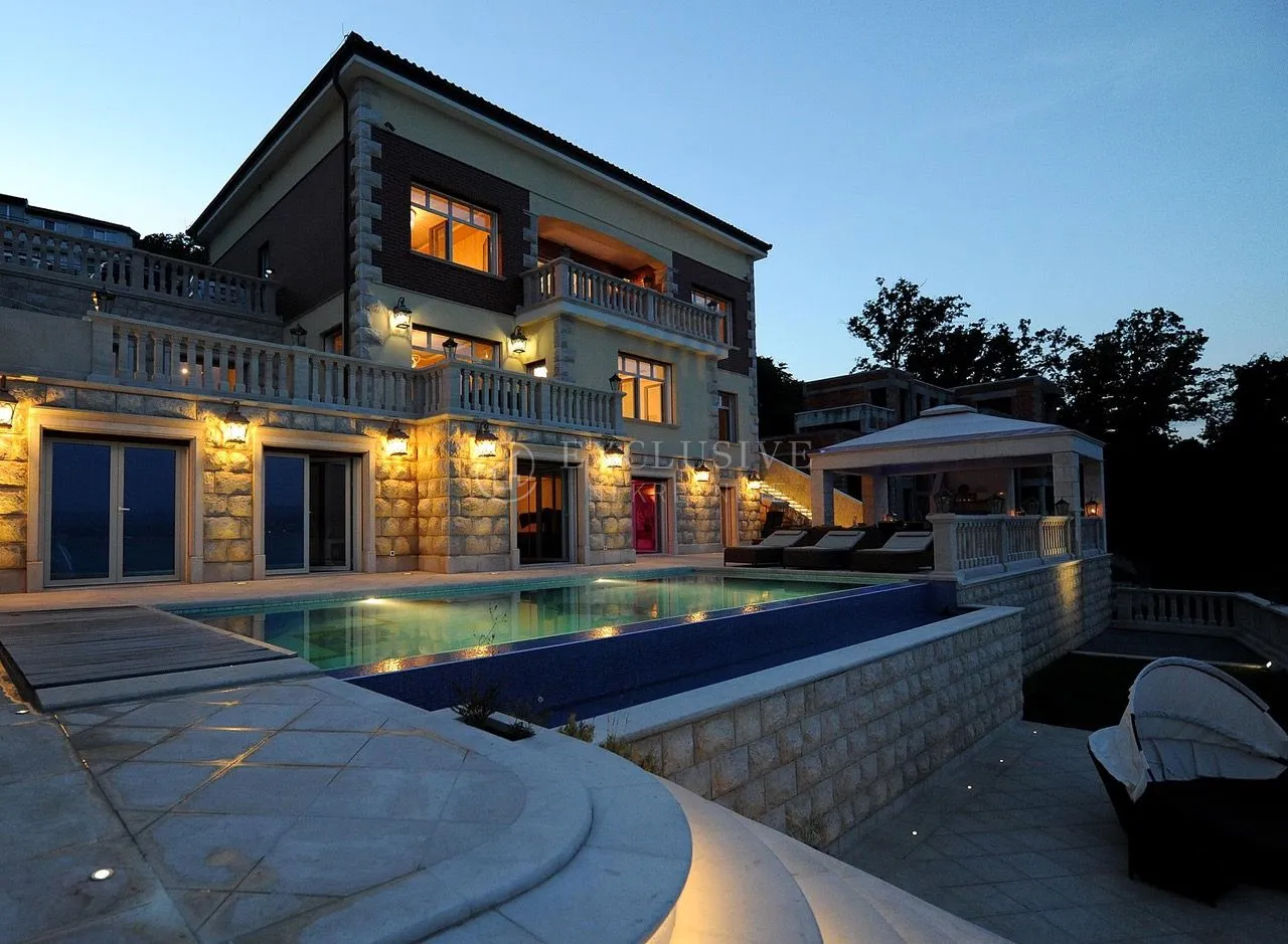 opatija 1 red do mora - exclusivna villa uz more - slika 62
