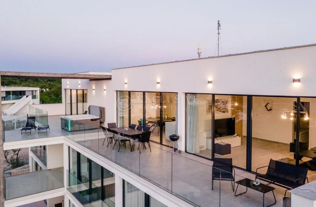 krk, malinska - luksuzni penthouse u novogradnji blizu mora - slika 11