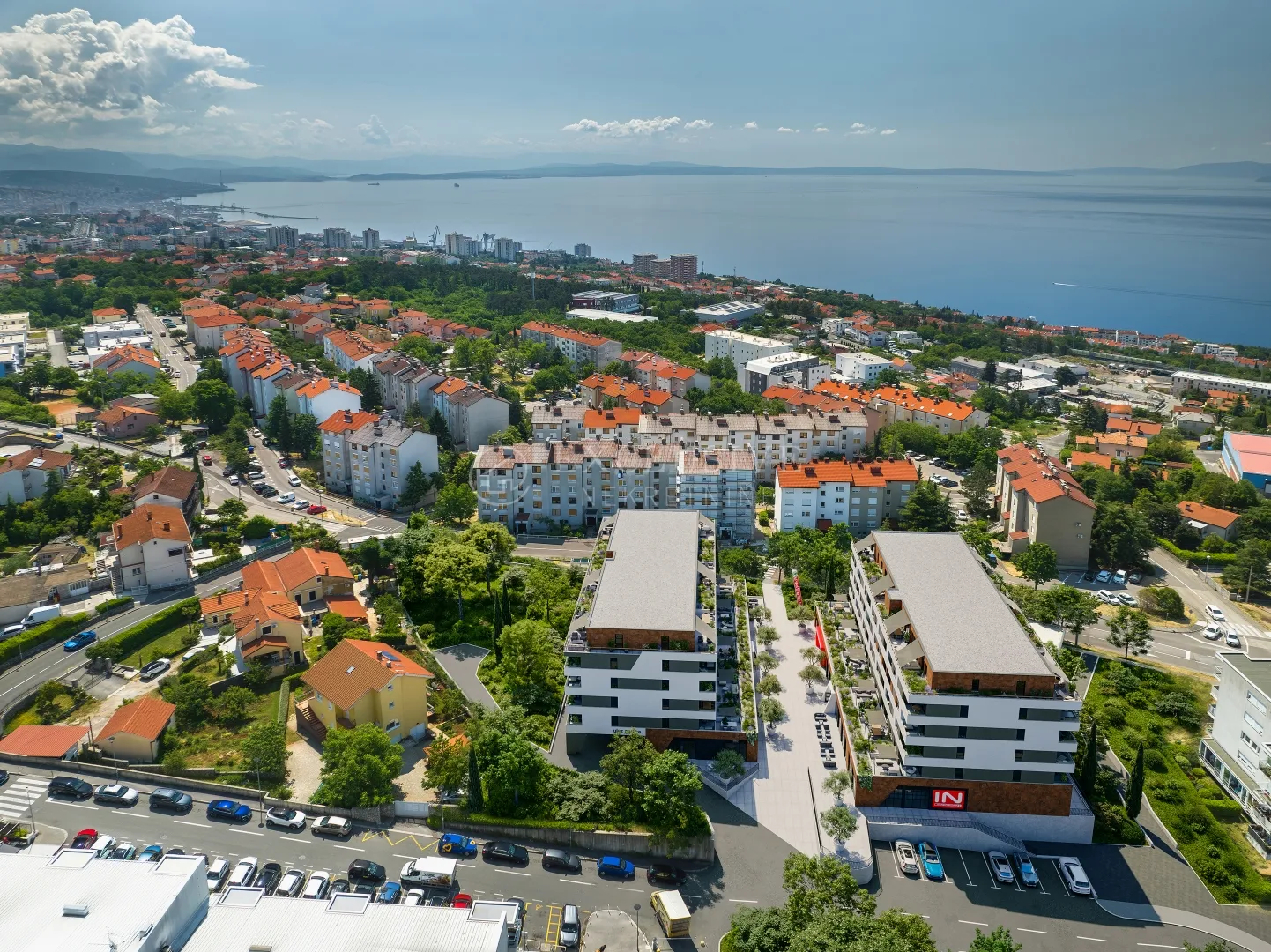 rijeka, srdoči - stan na 1.katu moderne novogradnja - slika 3